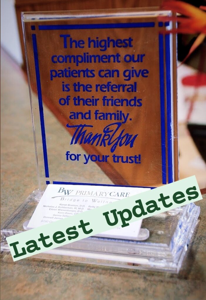 Updates BW Primary Care